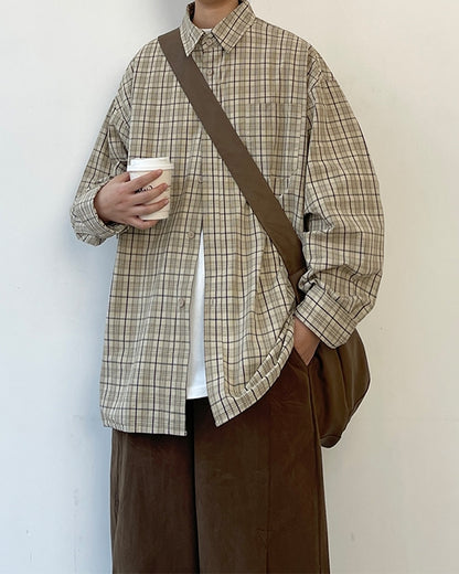 Country Taste Natural Check Shirt N0641