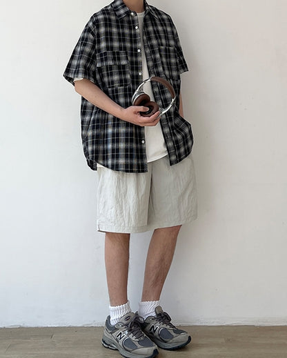 Classic Check Relaxed Shirt N0755