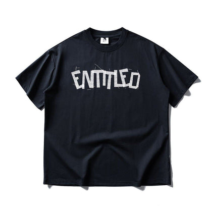 Graphic Print Crew Neck Short Sleeve T-Shirt N1083