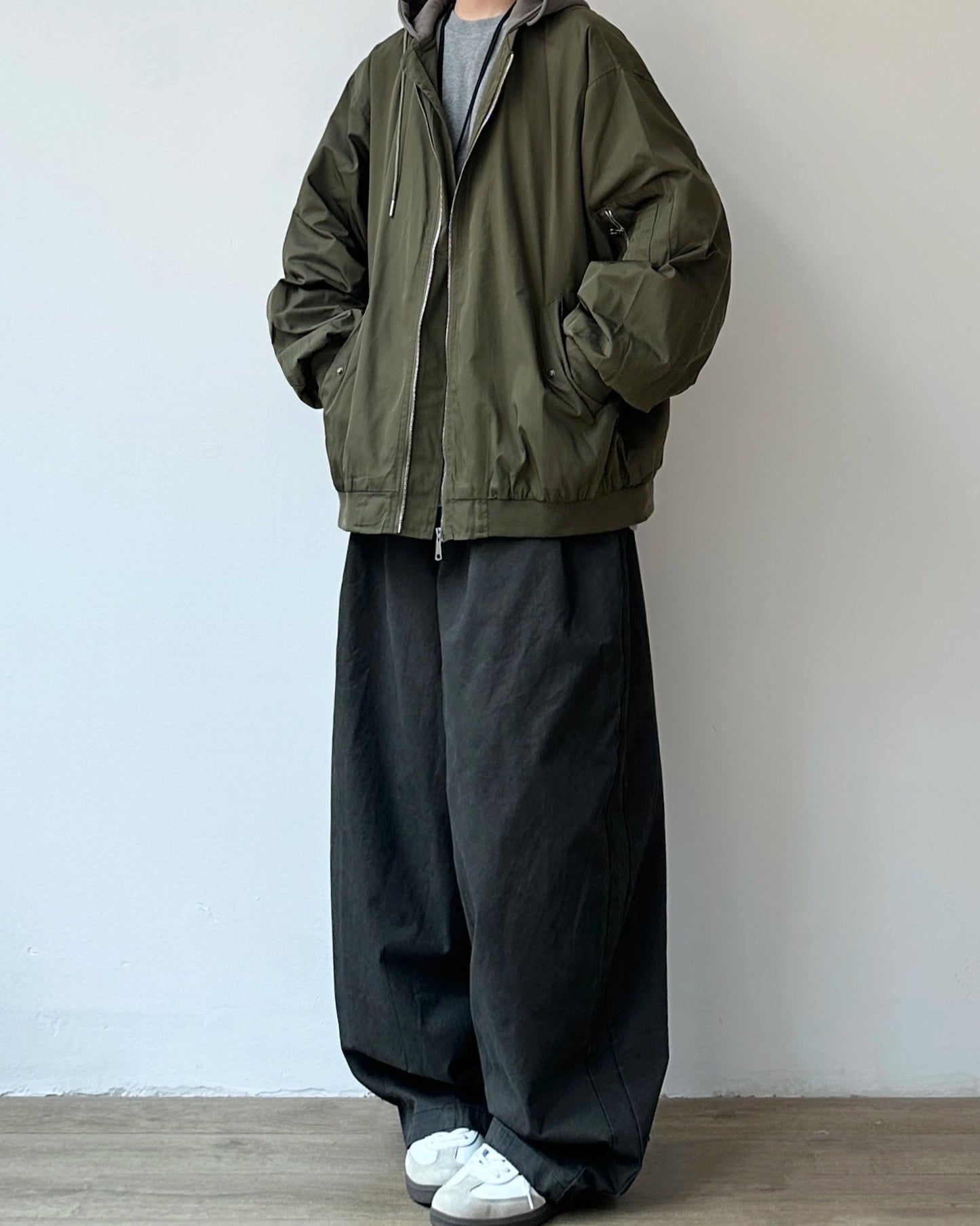 Military Loose Hoodie Jacket N0922