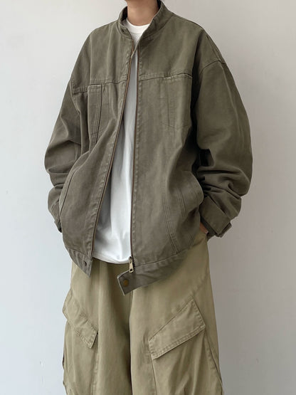 Stand Neck Military Jacket N0616