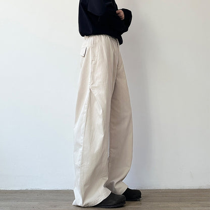 Balloon Silhouette Wide Pants N1074