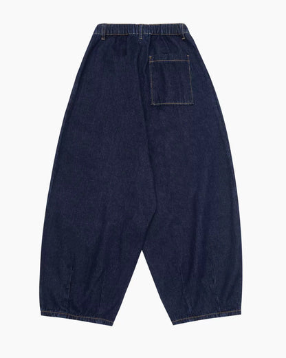 Drape Silhouette Wide Jeans N0716