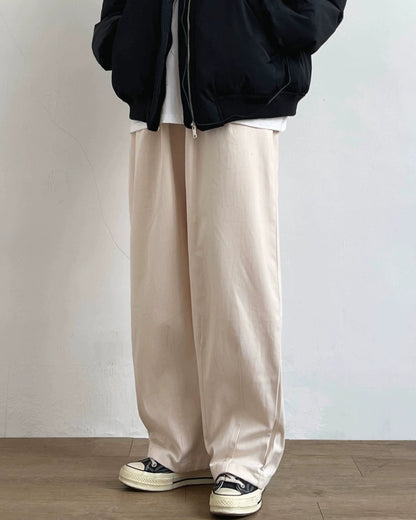 Hem Line Wide Pants N0691
