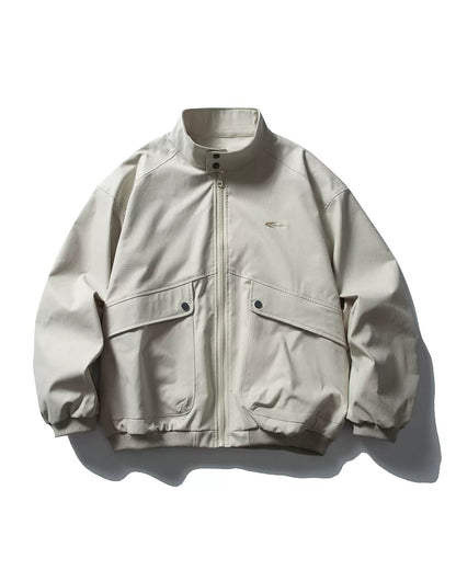 Volume Silhouette Zip Up Jacket N0916