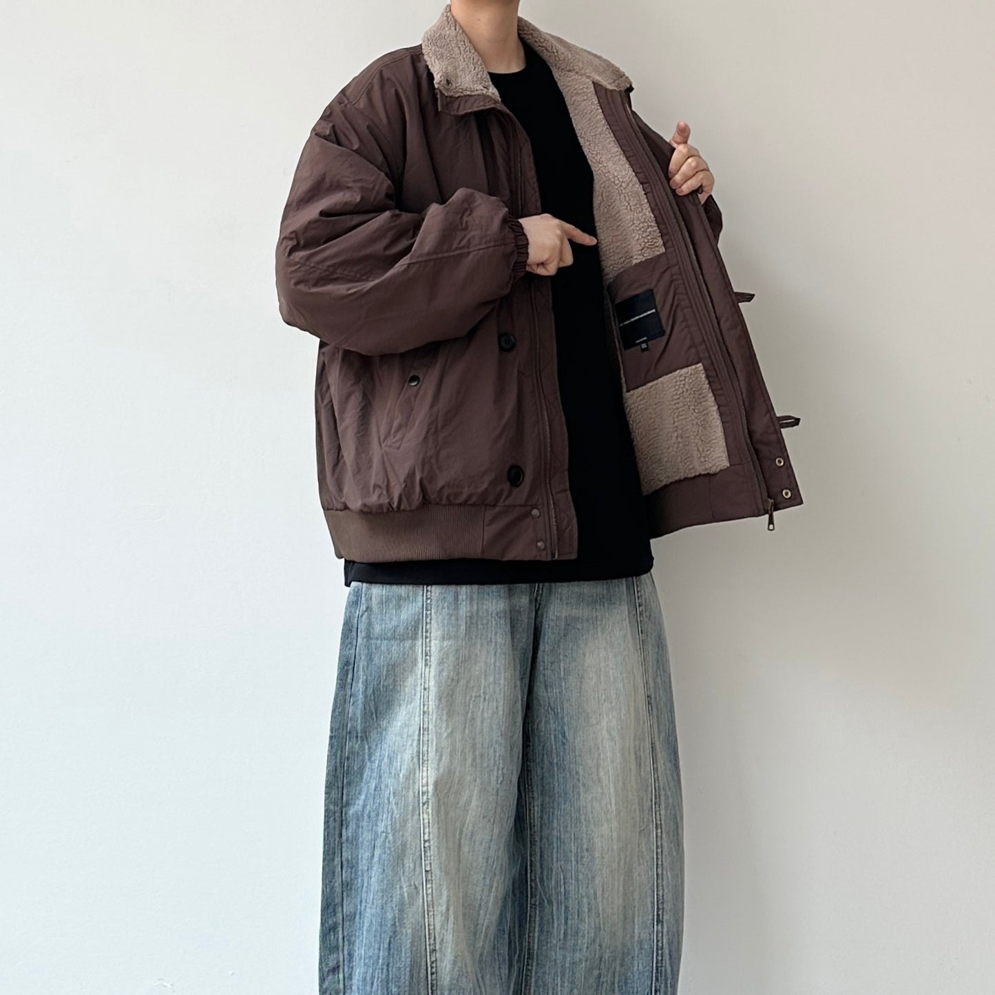 Volume Silhouette Short Jacket N0968