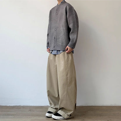 Balloon Silhouette Wide Pants N0974