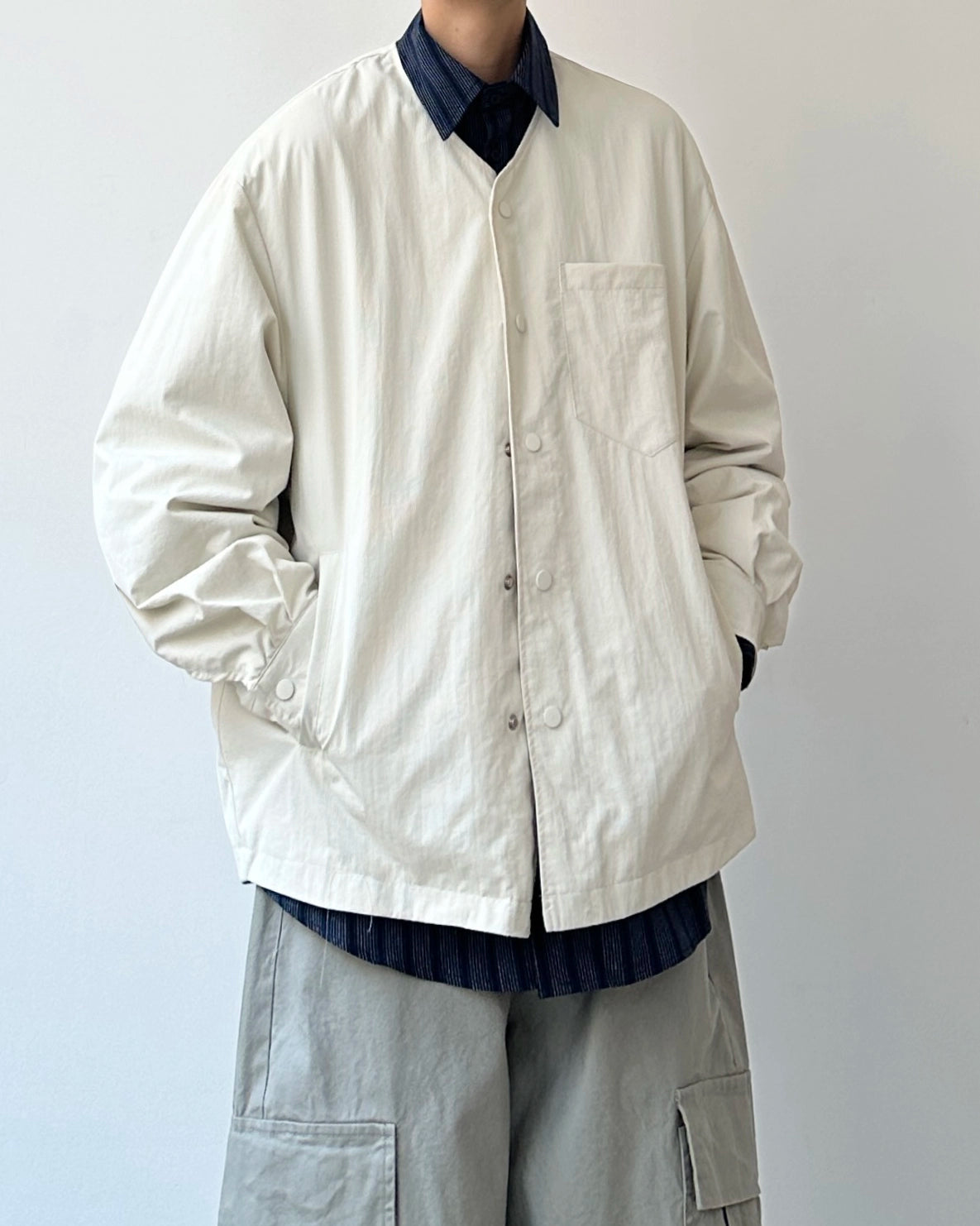 Minimal Silhouette Light Jacket N0918