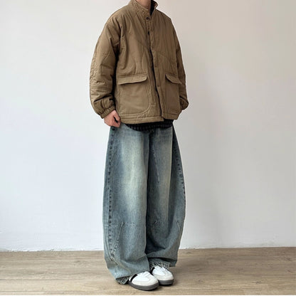 Military Line Quilting Jacket N0966