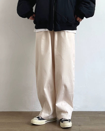 Hem Line Wide Pants N0691