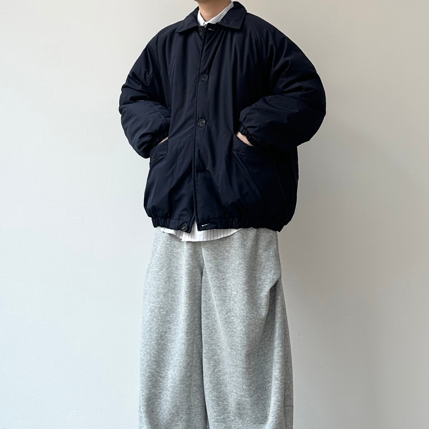 Volume Silhouette Light Outer Jacket N0972