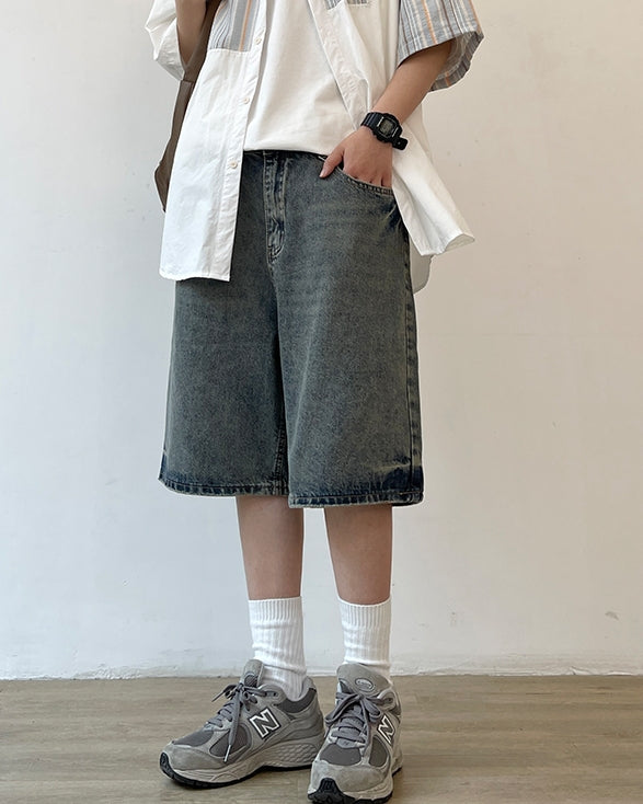 Straight Line Casual Jeans N0742