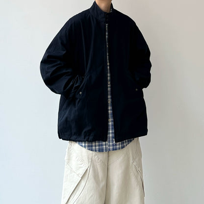 Military Loose Stand Collar Jacket N0953