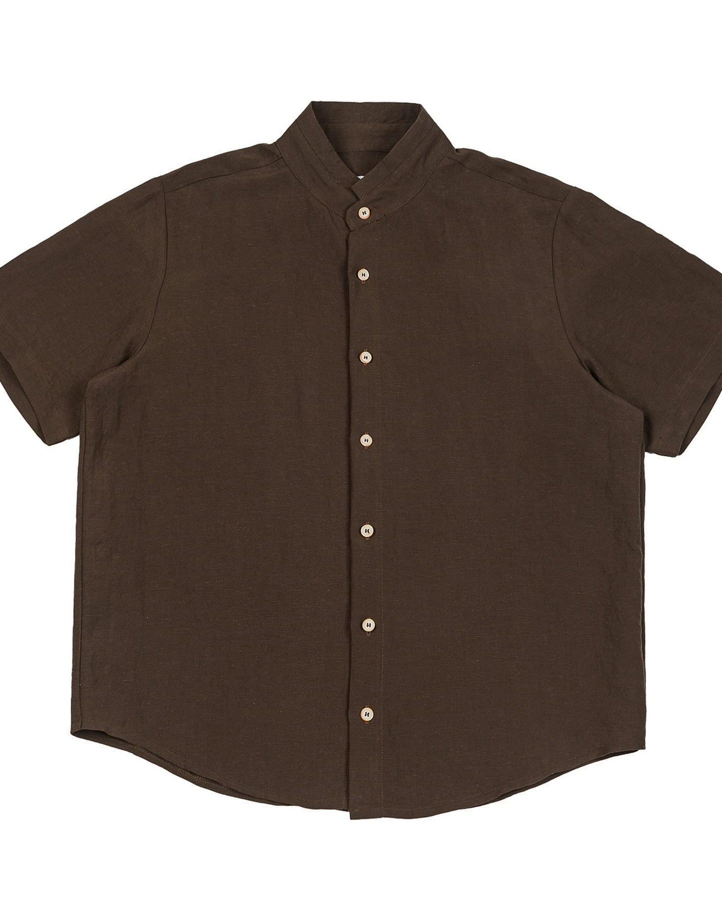 Retro Chinese Stand-Up Collar Shirt N0830