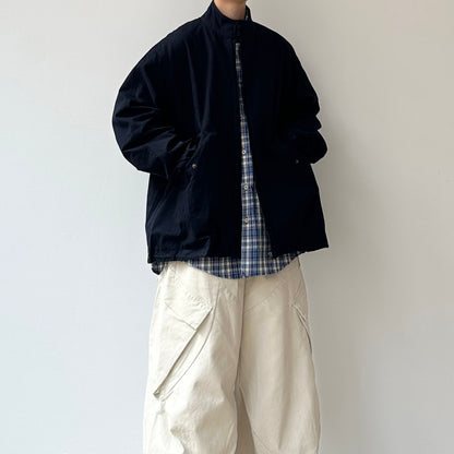 Military Loose Stand Collar Jacket N0953