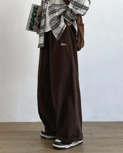 Dart Silhouette Wide Pants N0698