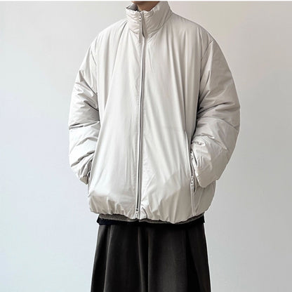 Volume Silhouette Stand Collar Jacket N0973