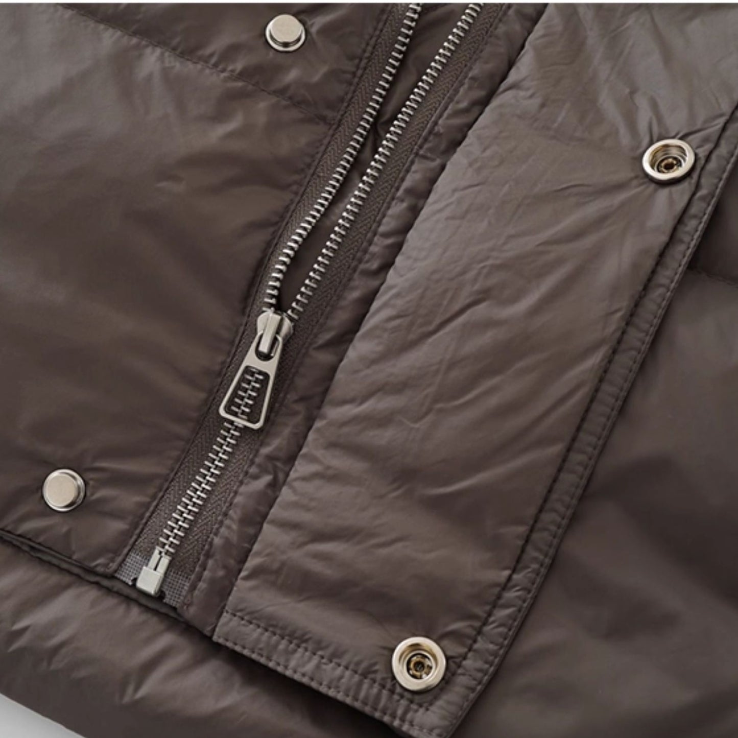 Volume Short Stand Collar Down Jacket N0959