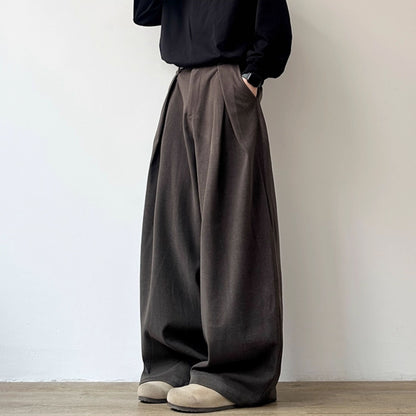 Drape Wide Balloon Pants N0975