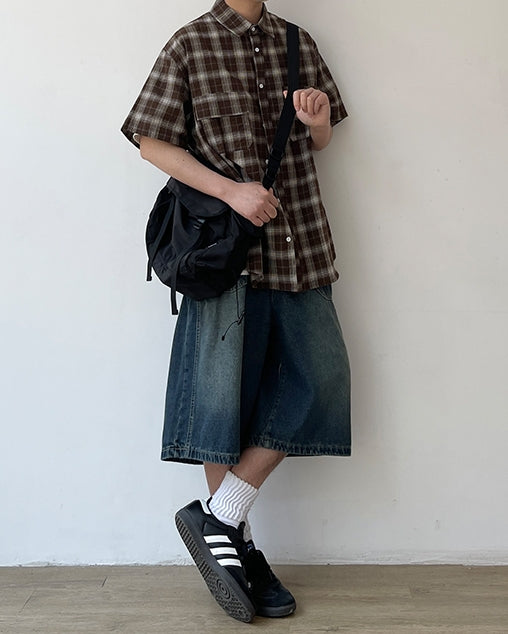 Classic Check Relaxed Shirt N0755