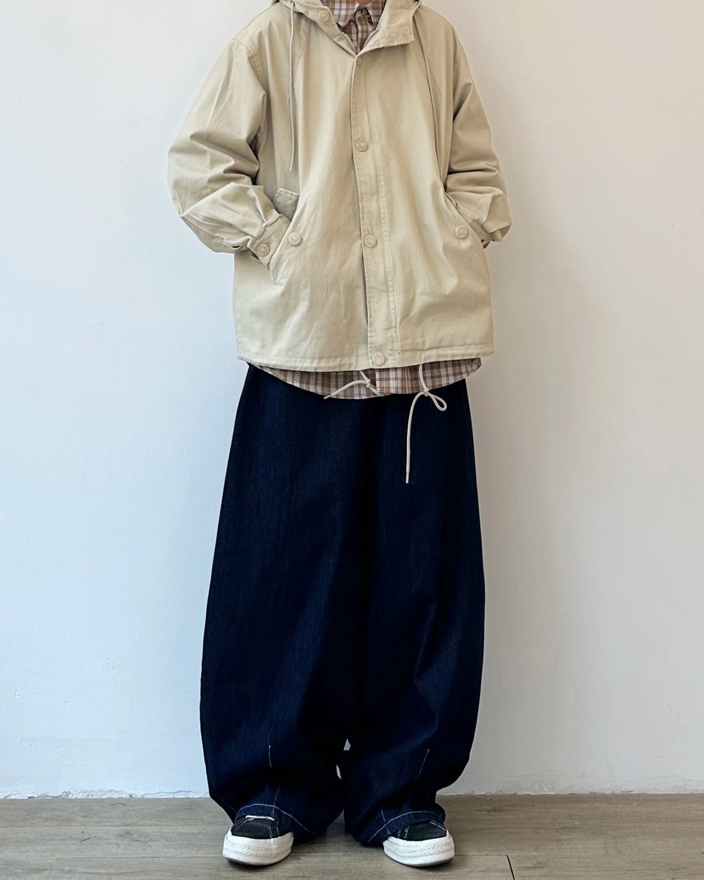 Retro Wide-Leg Jeans N0851