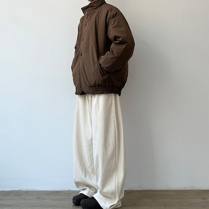 Volume Silhouette Tuck Wide Pants N1007