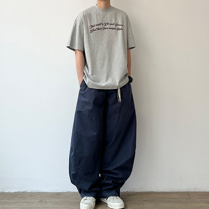 Loose Fit Balloon Pants N1076