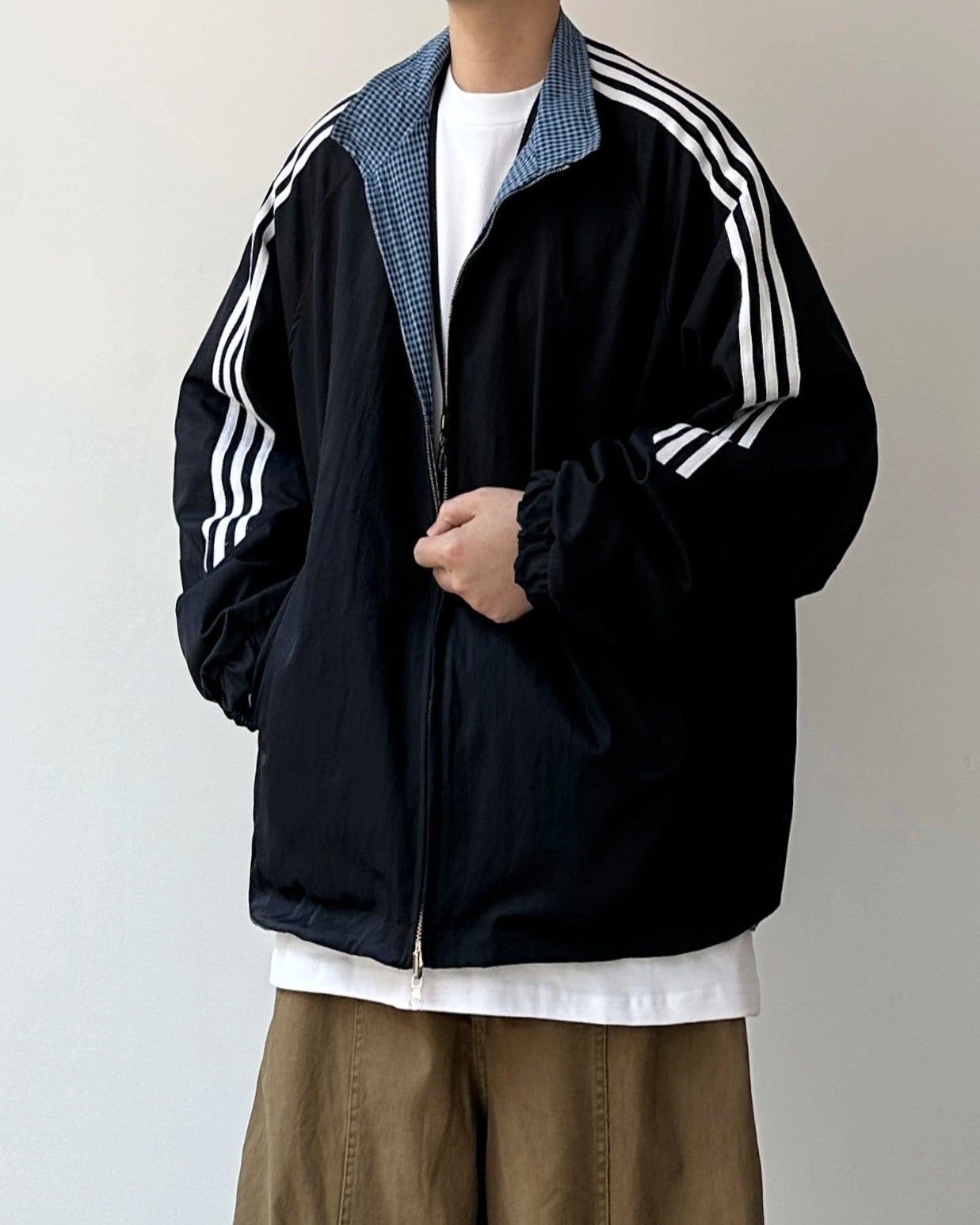 Double Face Reversible Track Jacket N0917