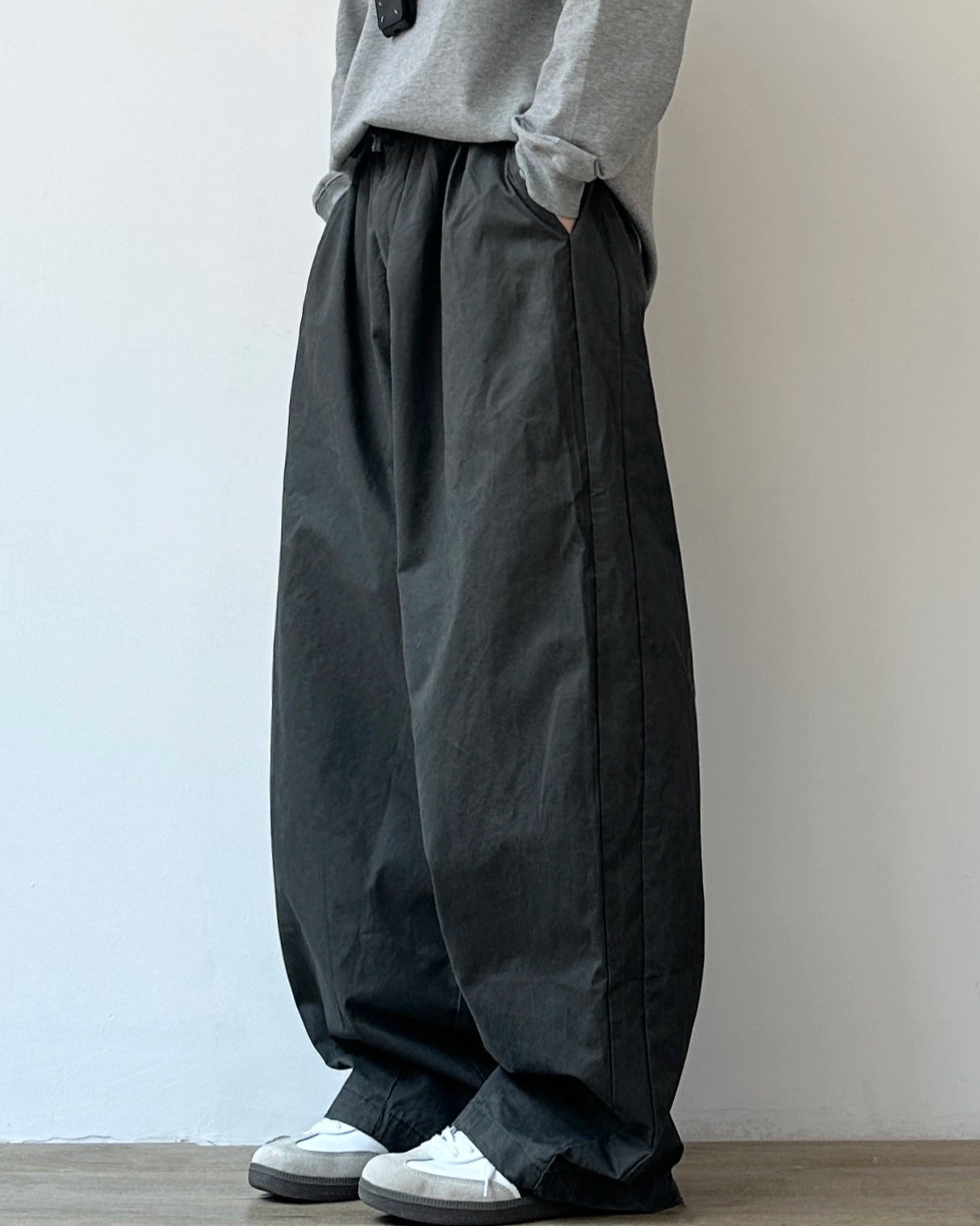 Balloon Wide Easy Pants N0900