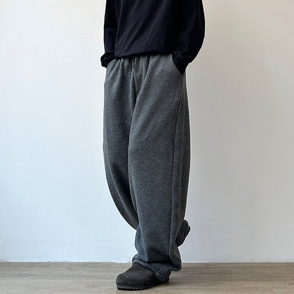 Wide Silhouette Drawstring Pants N1015