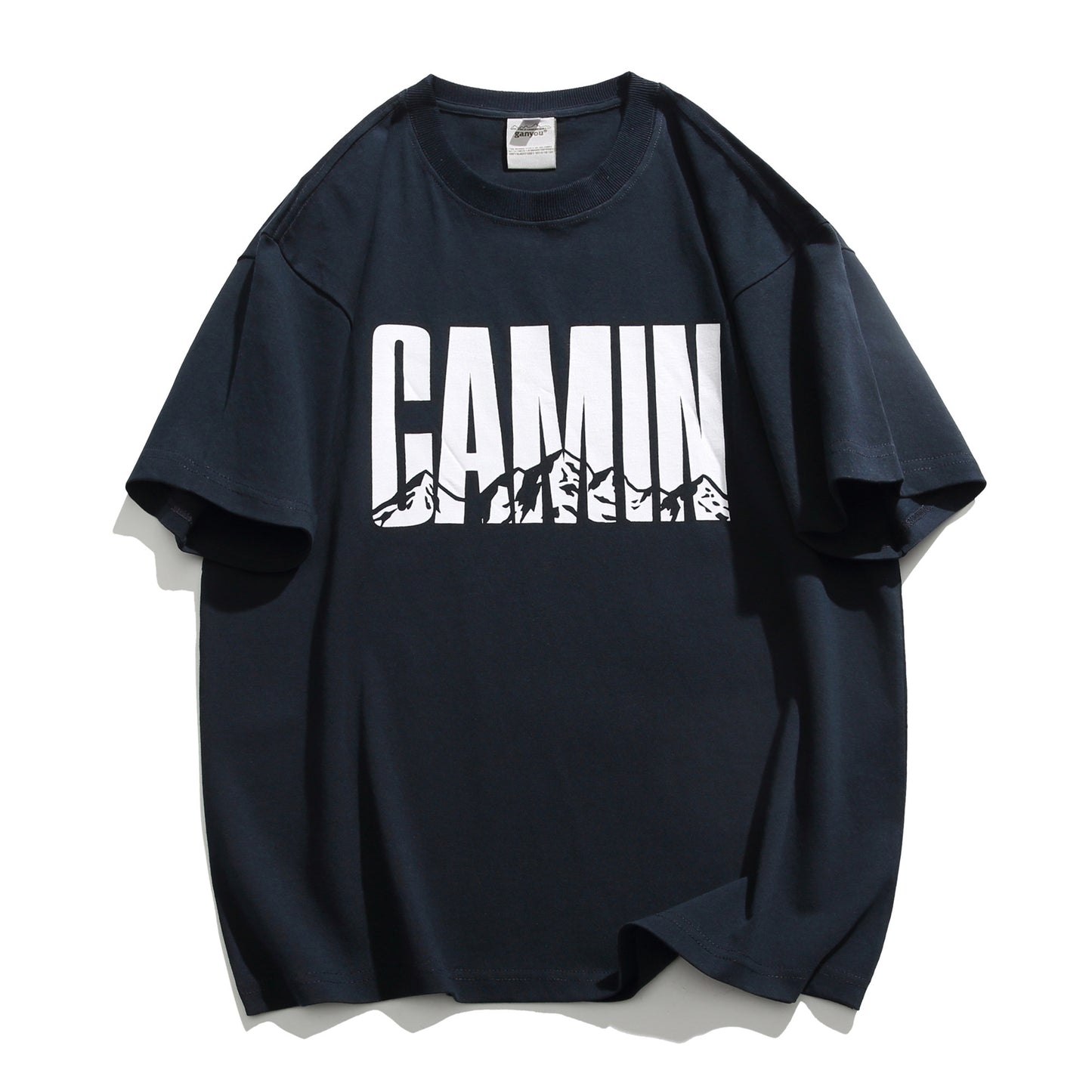 Graphic Print Smooth Fabric Half Sleeve T-Shirt N1093
