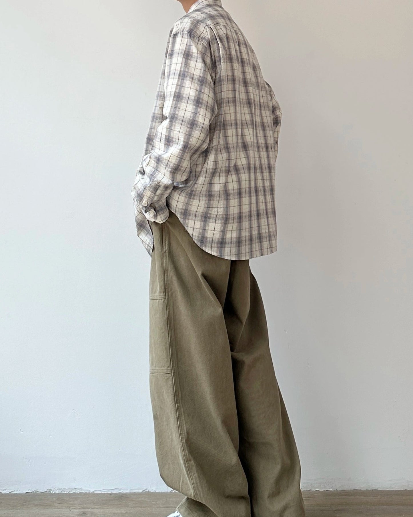 Retro Plaid Casual Shirt N0875