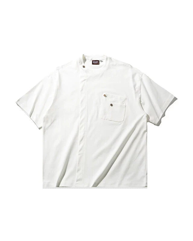 Asymmetric Detail Pocket T-Shirt N0791