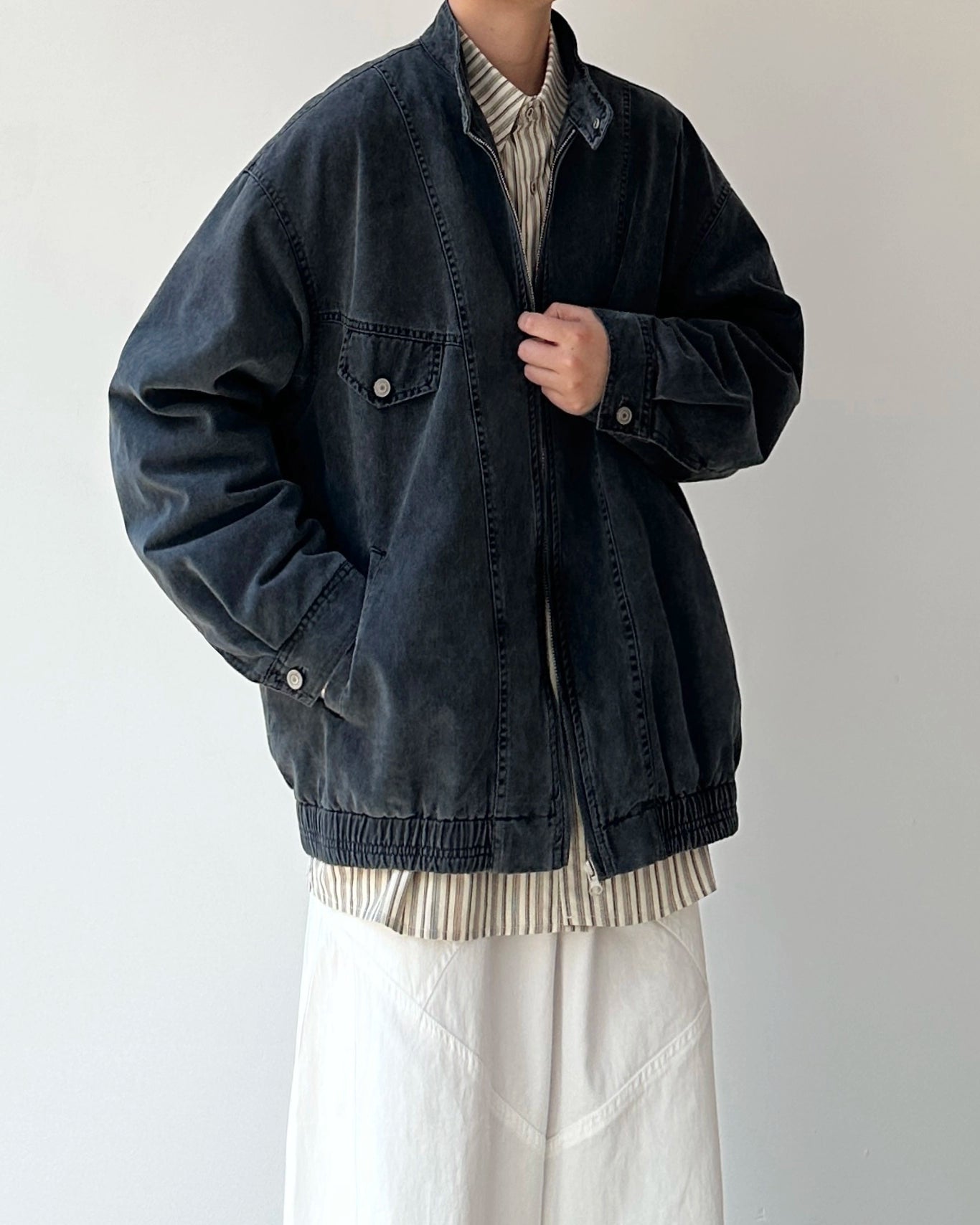 Retro Casual Work Jacket N0876