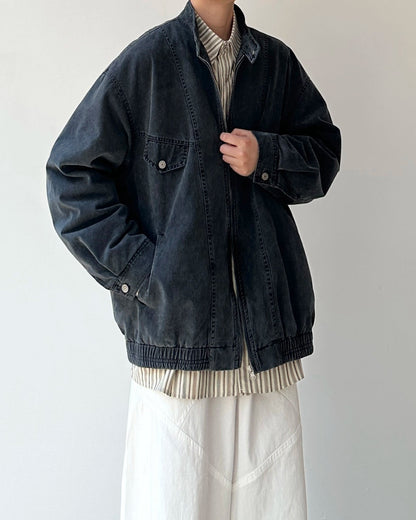 Retro Casual Work Jacket N0876