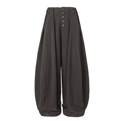 Tuck Silhouette Wide Pants N1080