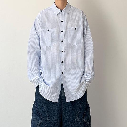 Minimal Line Silhouette Shirt N1068