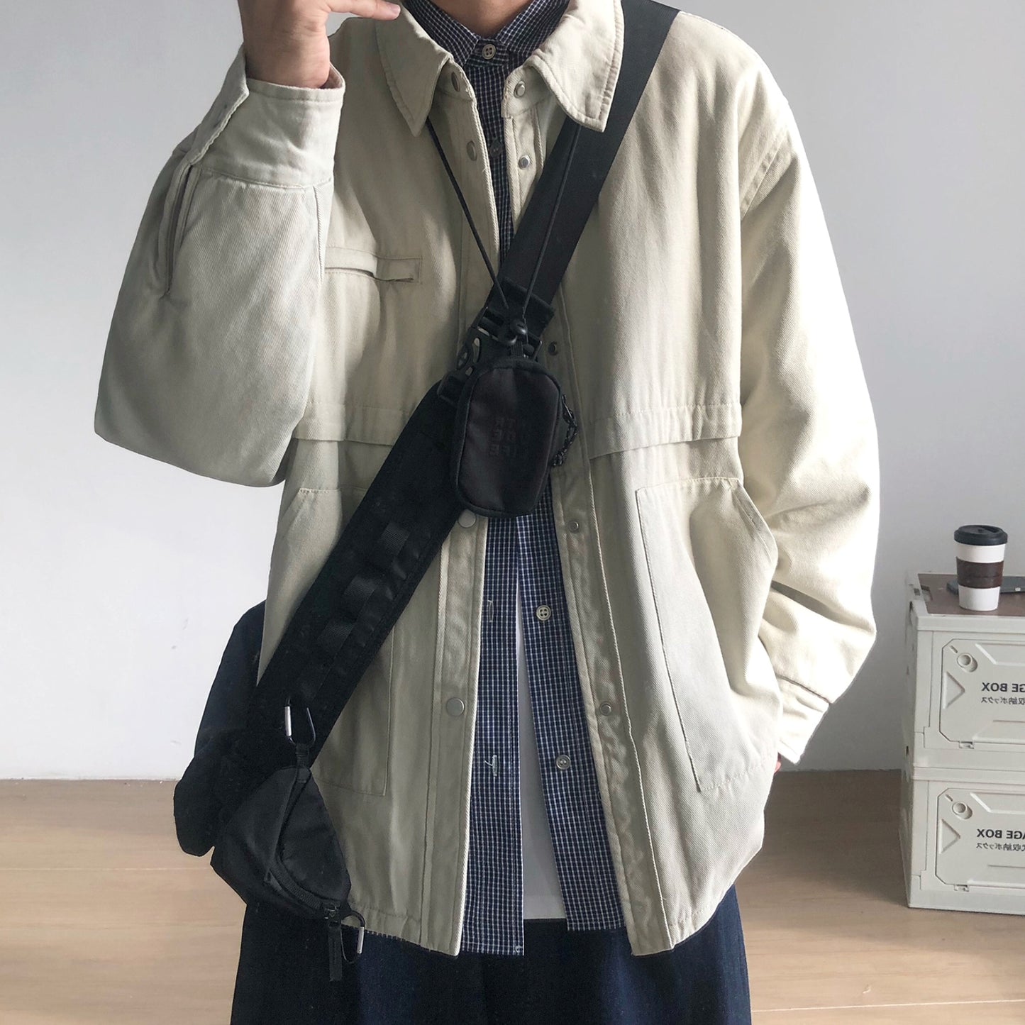 Simple Line Hybrid Jacket N0997