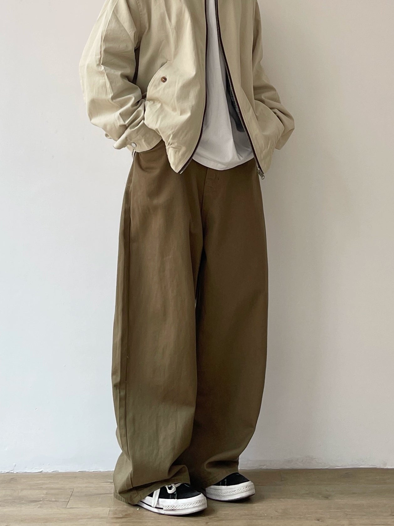 Unisex Retro Casual Straight Pants N0610