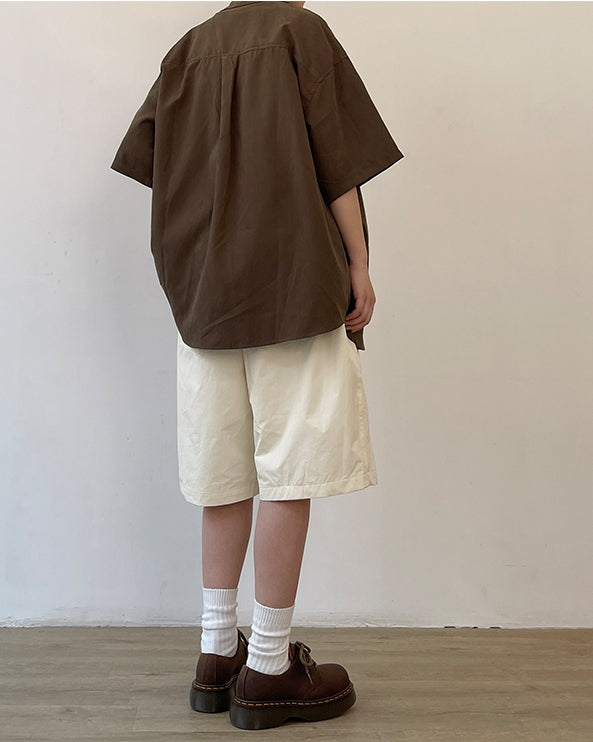 Natural Tone Relaxed Shirt N0743