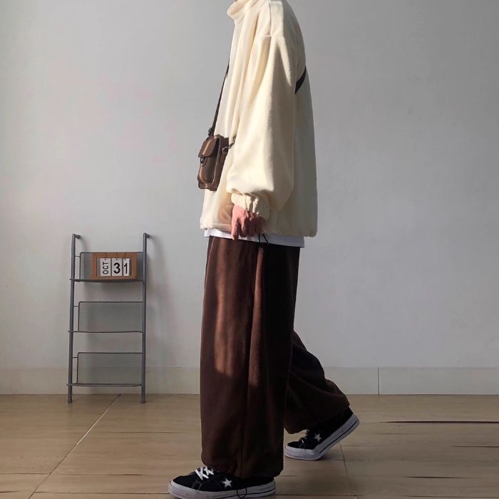 Polar Fleece Turtleneck Sweatshirt N0452