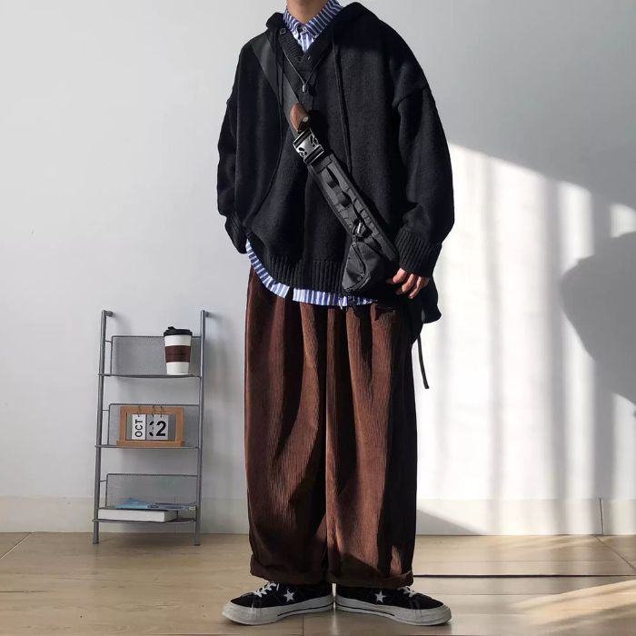 Loose Dropped Shoulders Hoodie N0454