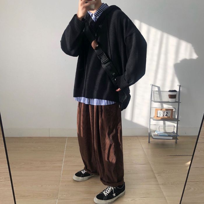 Loose Dropped Shoulders Hoodie N0454