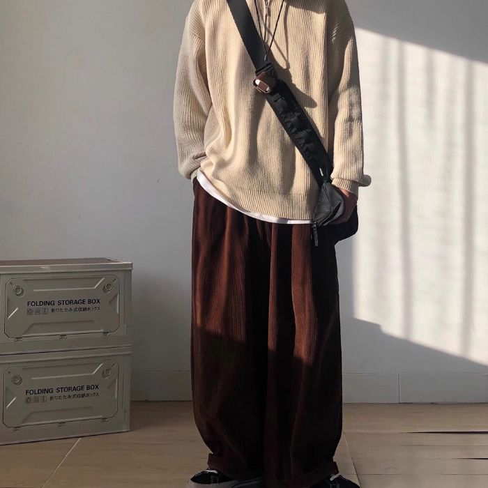 Half-height Zipper Collar Sweater N0455