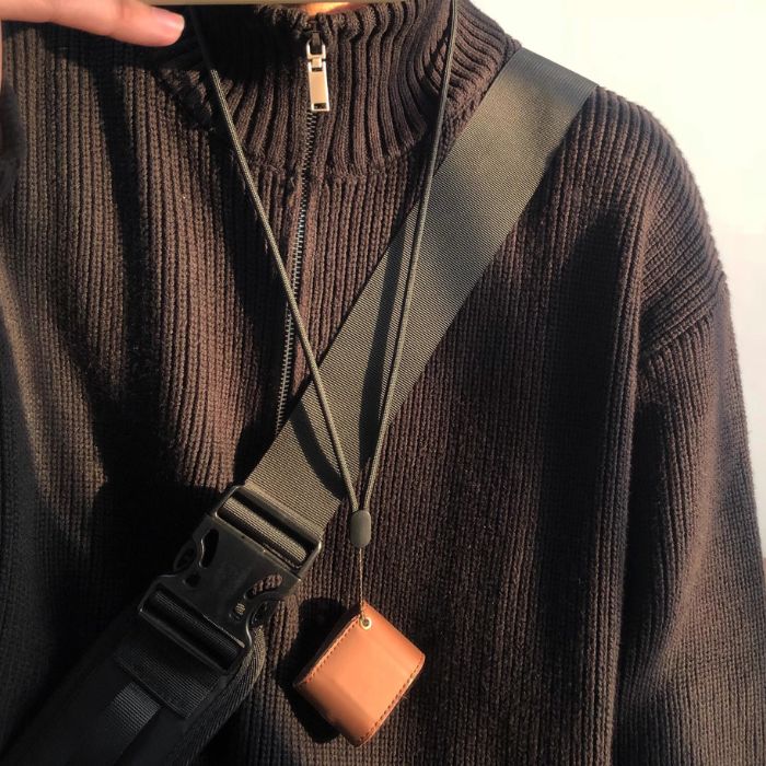 Half-height Zipper Collar Sweater N0455