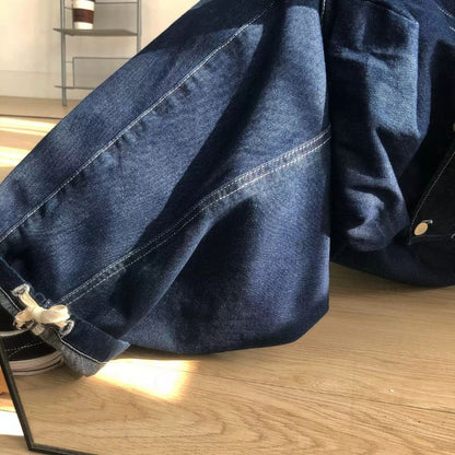 Multi-pocket Wide-leg Jeans N0461