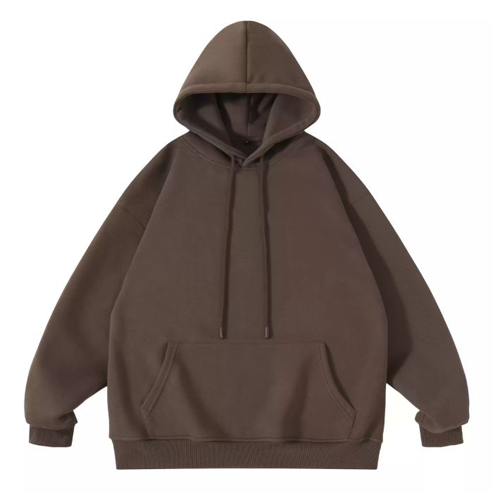 Heavy Solid Color Hoodie N0464