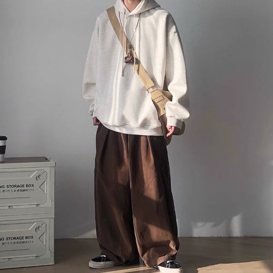 Heavy Solid Color Hoodie N0464