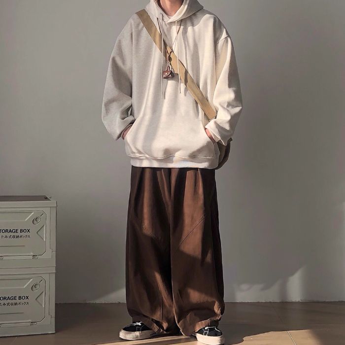 Heavy Solid Color Hoodie N0464