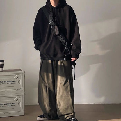 Heavy Solid Color Hoodie N0464